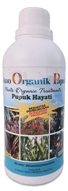 Tekno Organik PApua Sold in Indonesia with this label (1) Tekno Organik PApua Sold in Indonesia with this label (1)